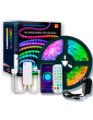 Fita Led Inteligente RGB 5Metros Dual Music - 16 Milhões De Cores Função Music Compatível Alexa/GoogleHome